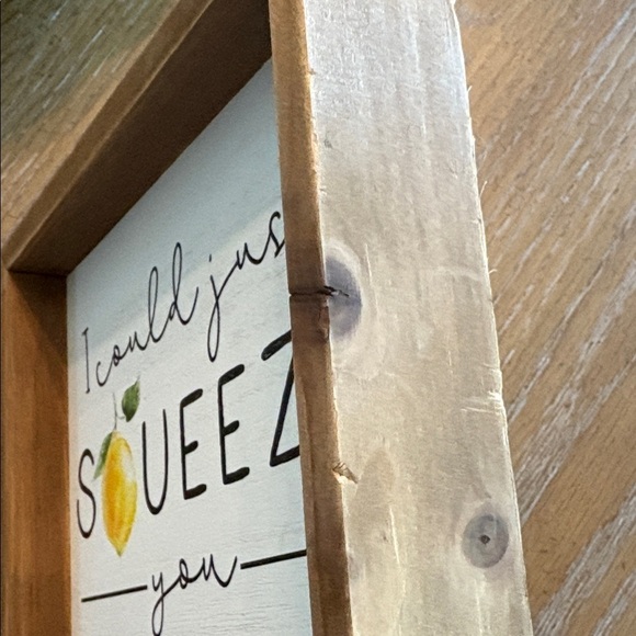 Hobby Lobby Table Decor with Natural Wood Finish Lemon - Picture 4 of 4